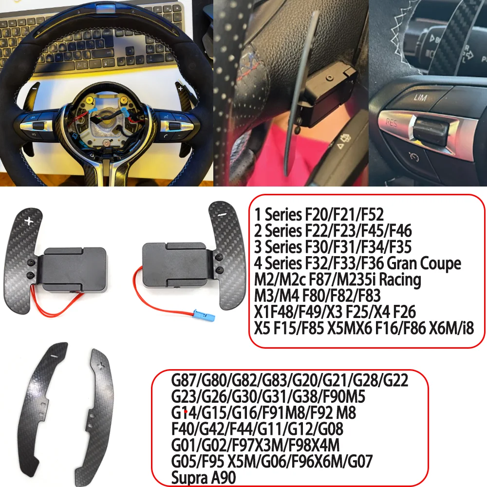 

Magnetic Shift Paddles For BMW F chassis G chassis 1 2 3 4 Series F80 F22 F23 F45 F46 F30 BMW G87 G80 G82 G20 G21 G28 G22 G31