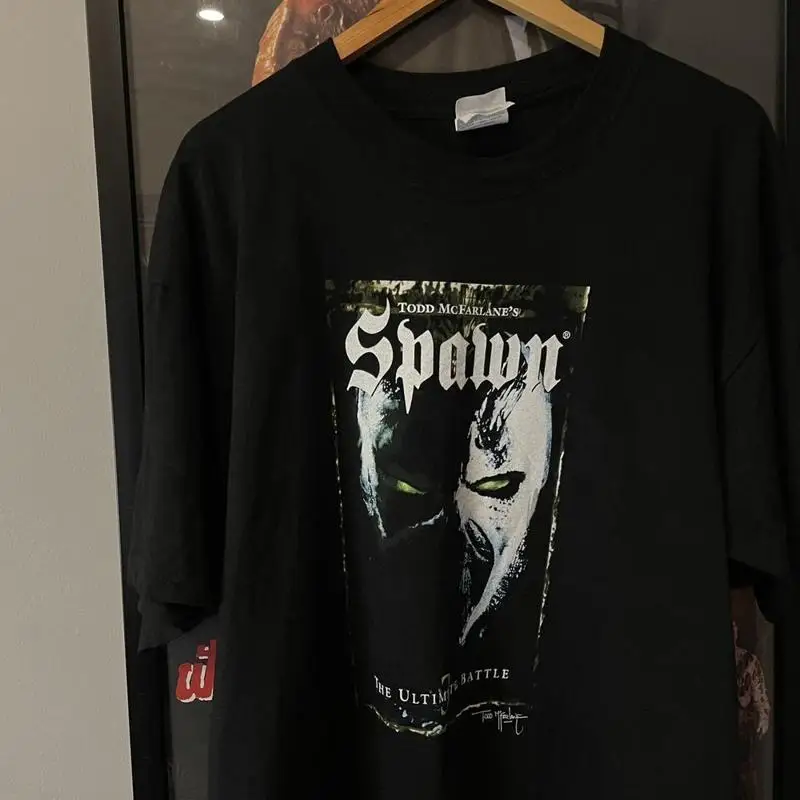 Spawn Mcfarlane Movie 90S T Shirt For Fan Black Reprint