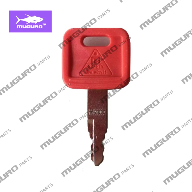 H800 Ignition Key with LOGO for John Deere  Excavator Farm Vehicles Tractors Harvesters  Switch Key