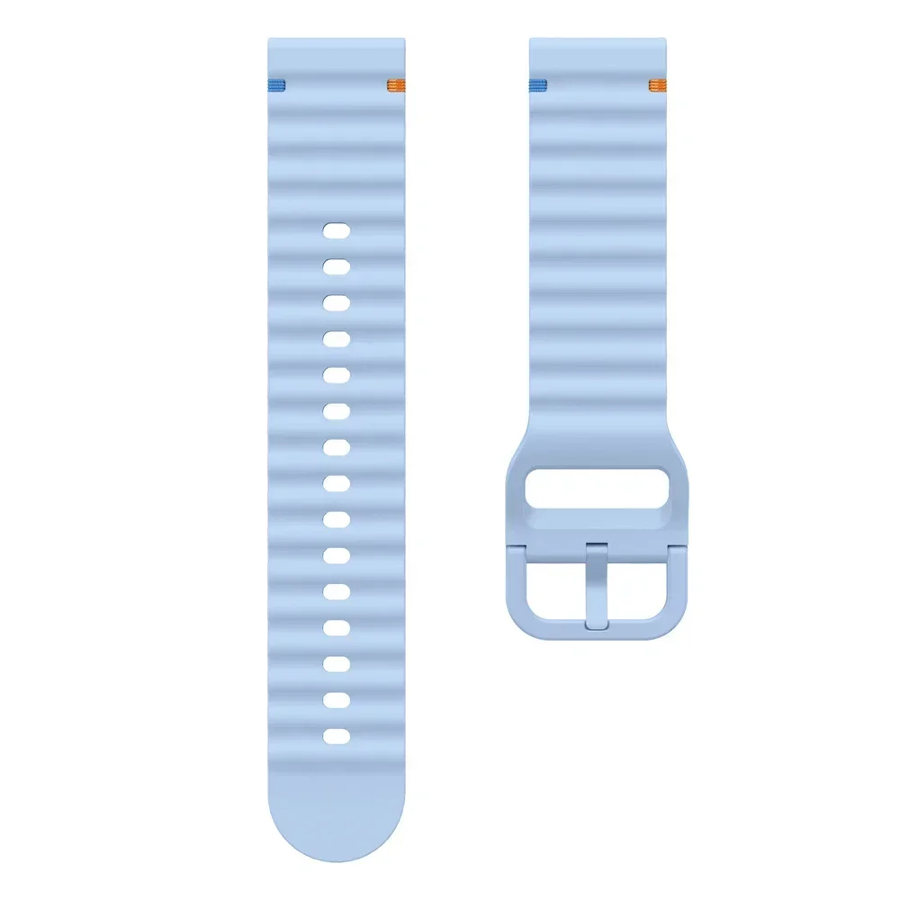 22 mm 20 mm Uhrenarmband für Huami Amazfit BALANCE Band GTR 4 2 2E GTR3 Pro/GTS 4/2 Mini GTS 3/Bip 3 Pro U S Silikon-Wellenarmband – Detail 26