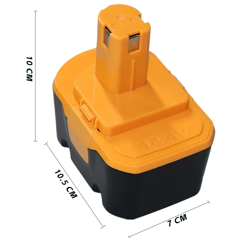 Imagem -06 - Bateria de Substituição Ryobi Furadeira sem Fio Chave de Fenda Ferramentas Baterias Ry6200 Ry6201 Ry6202 14.4v 4800mah Nimh Cbi1442d