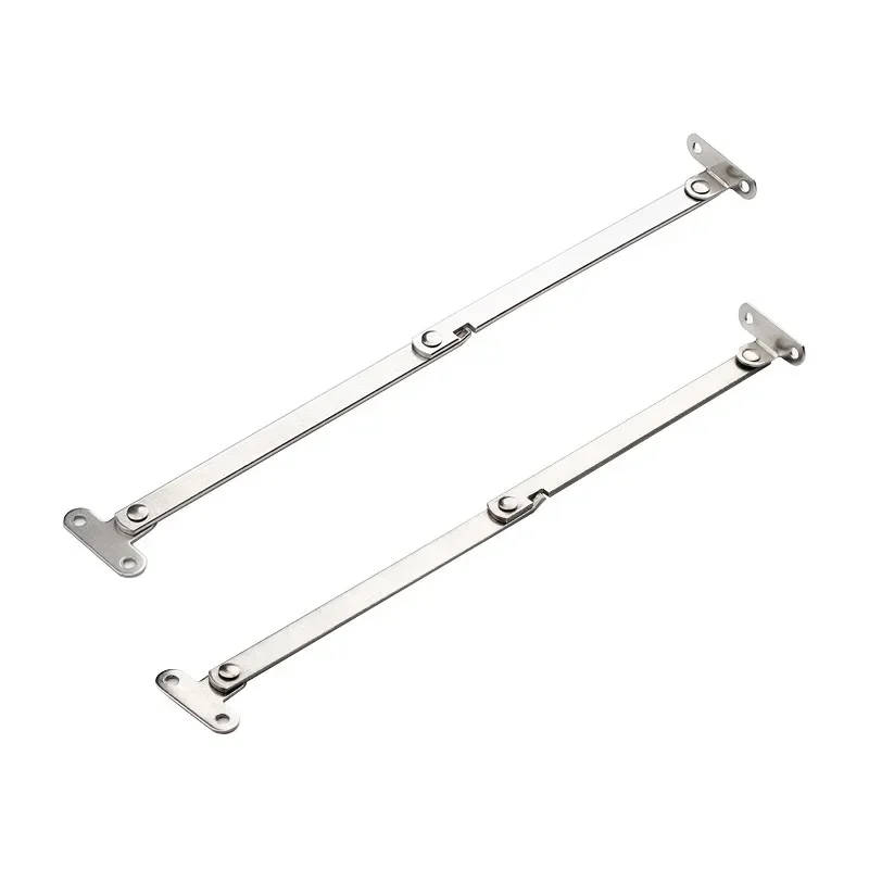 2pcs Stainless Steel Cabinet Cupboard Furniture Doors Close Lift Up Stay Support Hinge Folding 180° Kitchen furniture hardware