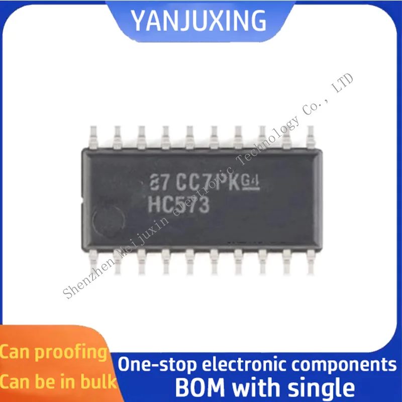 

10pcs/lot SN74HC573NSR Screen printing HC573 SOP-20 Narrow-body D-latch logic chip in stock