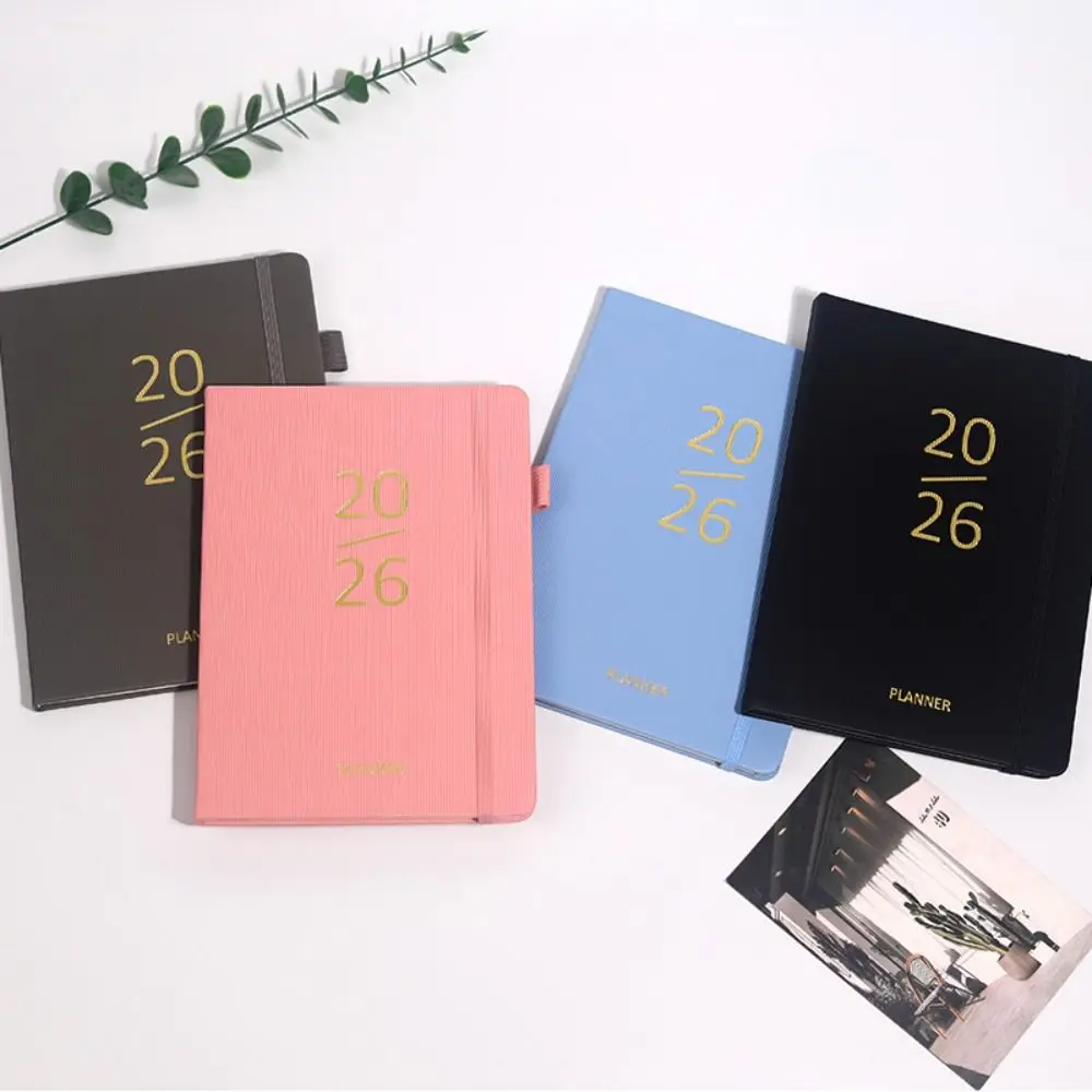 novo-planner-a5-2026-em-cor-solida-com-agenda-e-calendario-livro-de-apontamentos-em-couro-pu-material-escolar
