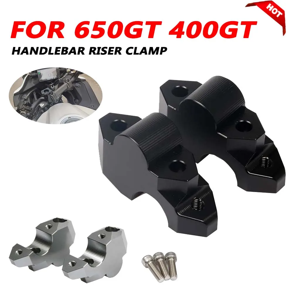 

Motorcycle Handlebar Riser Handle Bar Clamp Riser Move Mount Bracket Kit for CFMOTO 400GT 400 GT 650GT 650 GT 2022 2023 2024