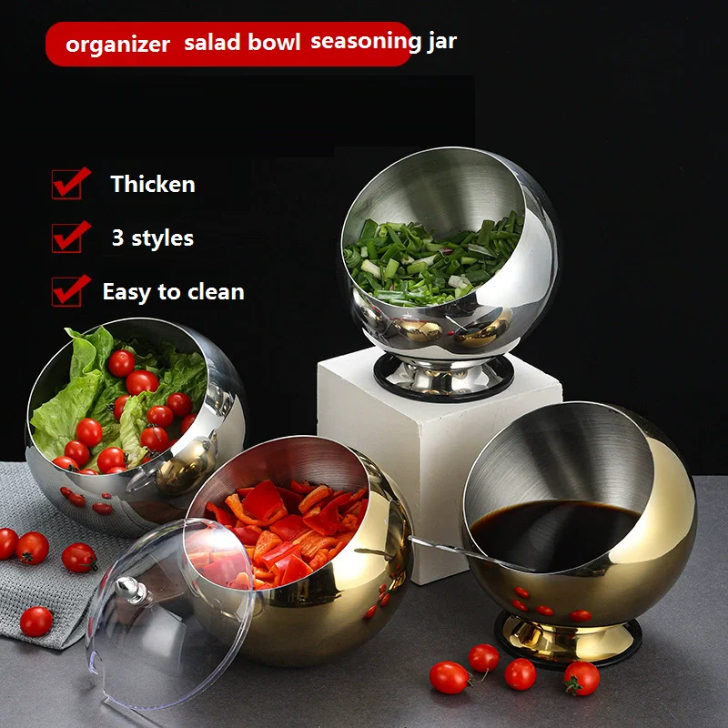 Ciotola per salse in acciaio i - Salad Container Jar recensione e prezzo