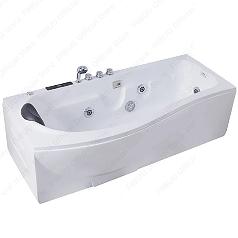 

Acrylic Bathtub Enlarged And Widened, Strong Load-Bearing Capacity Tub, Multiple Sizes With Drain Premium Quality Construction R