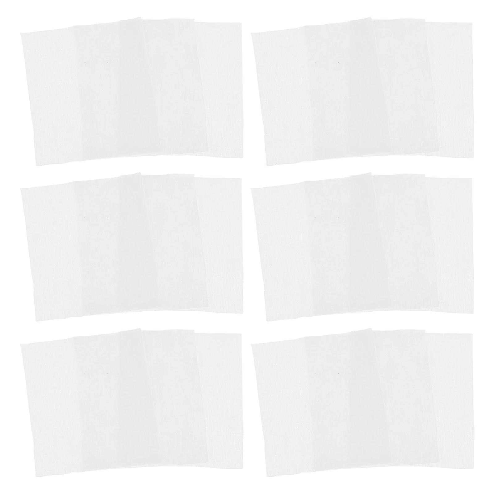 

1200pcs Makeup Wiping Pads Facial Cleansing Rectangular Pads Nonwoven Face Cleaning Exfoliating Portable Replacement