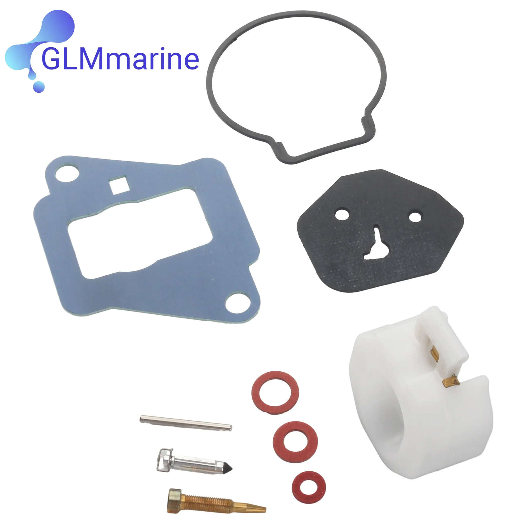 

6E7-W0093-04 Outboard Carburetor Repair Kit for Yamaha 9.9HP 1986-1995 15HP 1984-1992 6E7-W0093-01 6E7-W0093-02 6E7-W0093-03