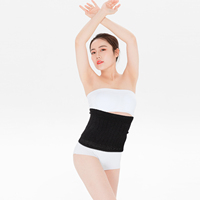 1pc Waist Support Belt Adjustable Lumbar Brace Strap Breathable Warm Comfortable Back Support for Arthritis Men Women Black