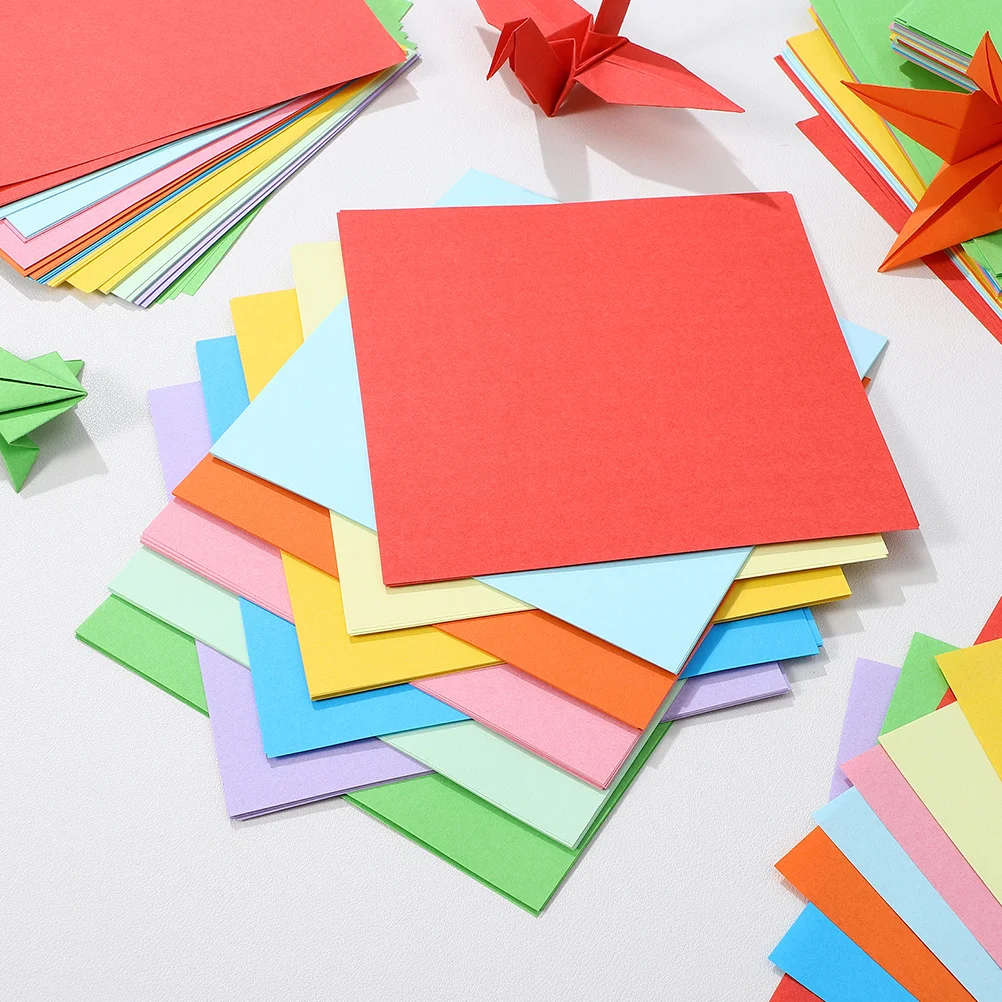 

200 шт. материал для изготовления ремесел Diy декоративная бумага для открыток бумаги цвет оригами красочные