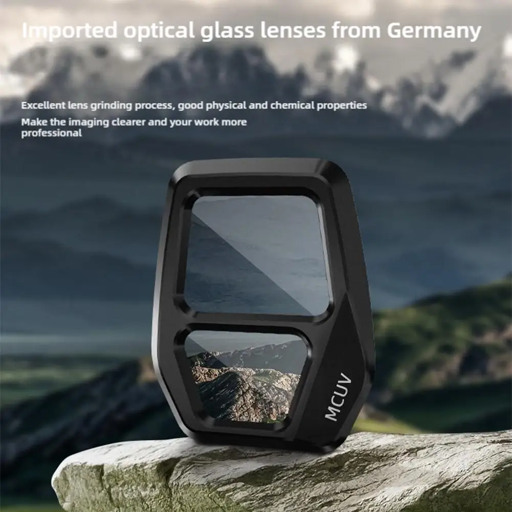 FOR DJI Air 3S Filter Adjustable Angle Metal CPL ND64 Polarizer Neutral Density Filter ND16/PL Optical Glass Lens Oil And Water