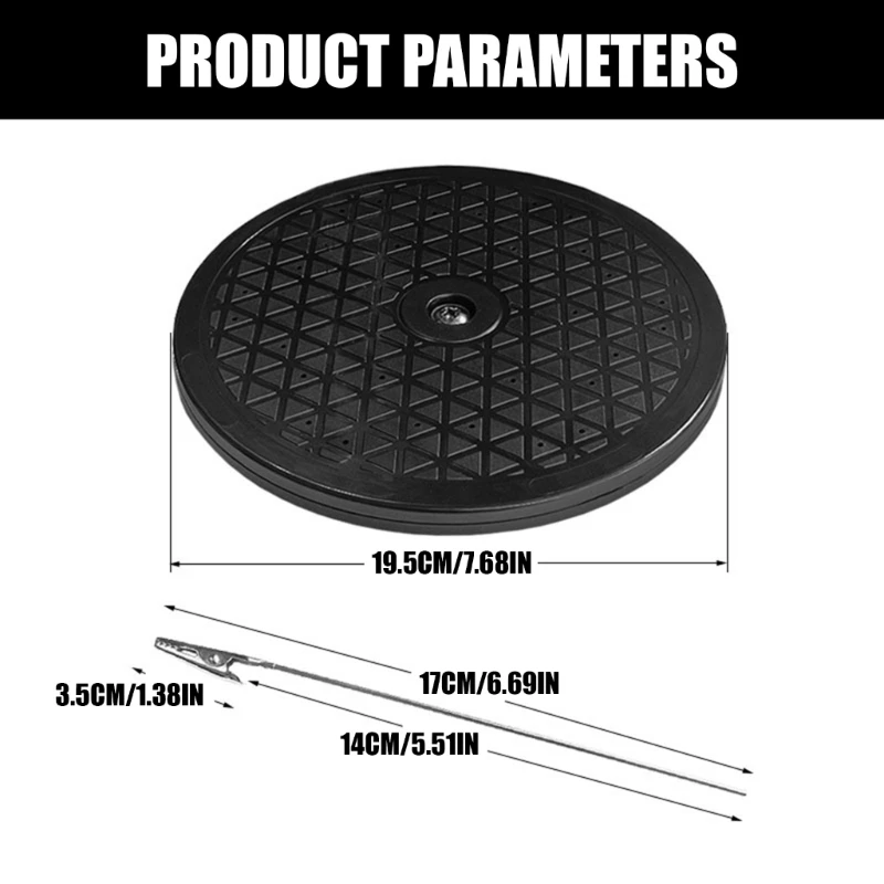 360 Turning Craft Platform For Precise Art Painting Of Miniatures And Scale Models C7AC