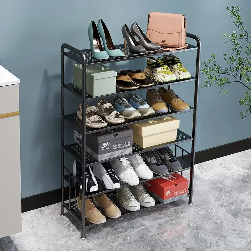 Simple Shoe Racks Economic Dormitory Light Luxury Multi-layer Shoe Rack Dust-proof Storage Shoe Cabinets Living Room Furniture