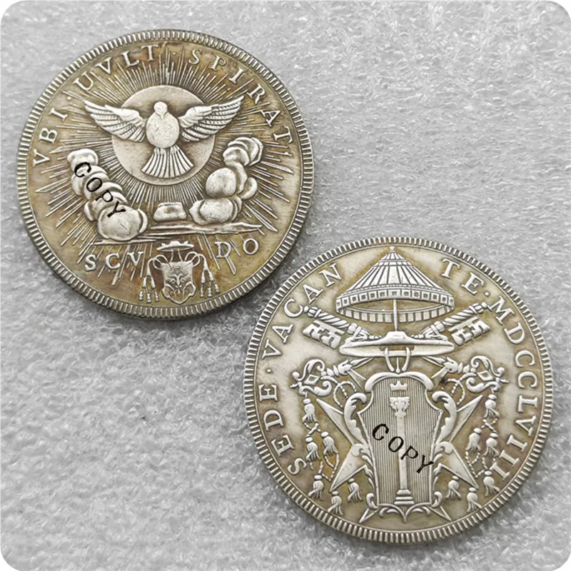 24 piezas diferentes de monedas de copia de Italia (estados italianos)
