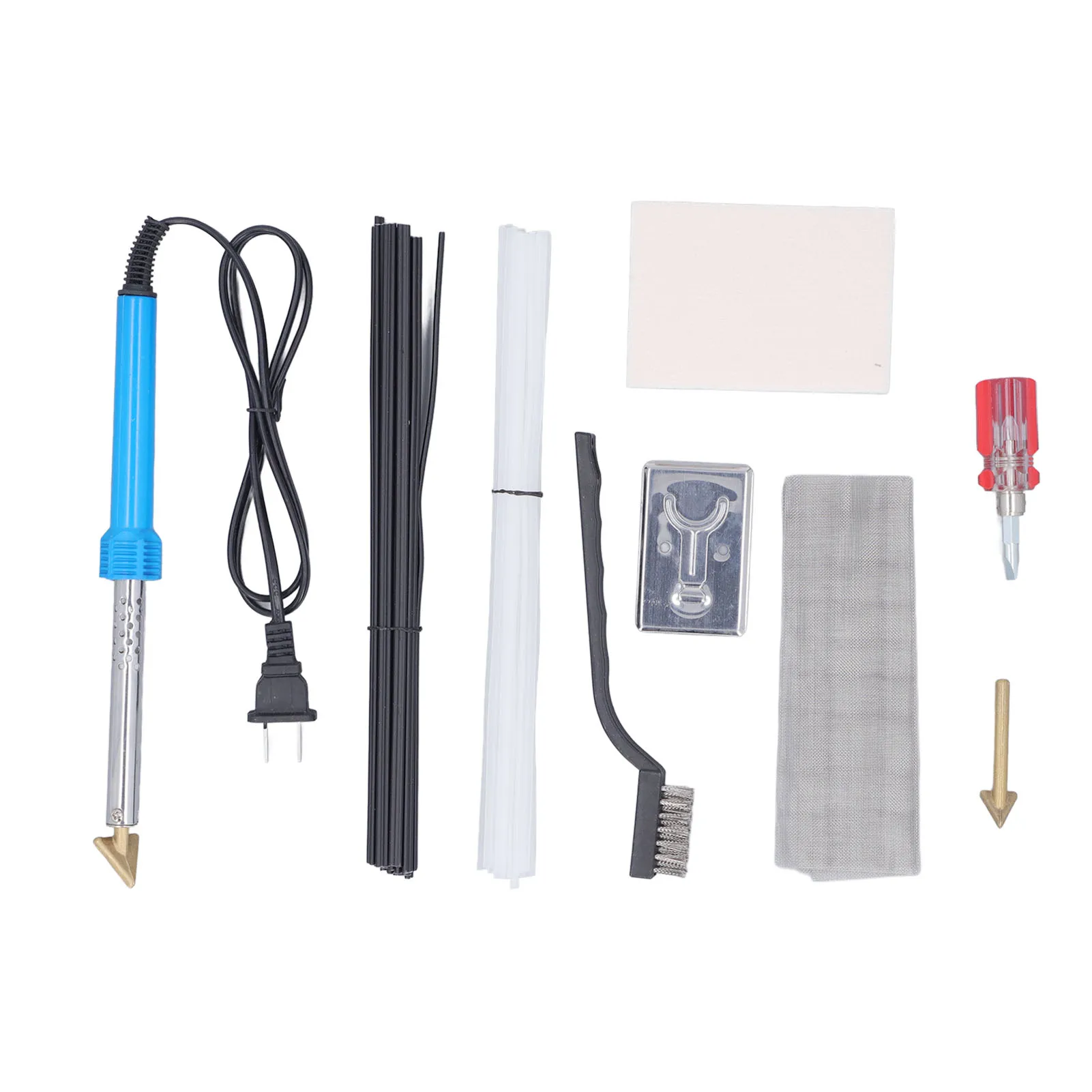 

Комплект для сварки пластика мощностью 80 Вт для каяка/каноэ/бампера — портативный сварочный пистолет с быстрым нагревом, 5 насадок и стержней (ремонт нескольких материалов своими руками)