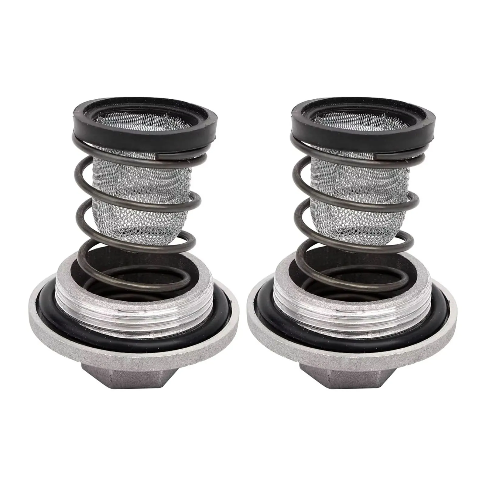 Oil Drain Plug Kit Fit for GY6 139QMB 50CC Engine,152QMI 157QMJ 125CC 150CC Engine Scooter Moped with Sealing Ring, Spring, Oil
