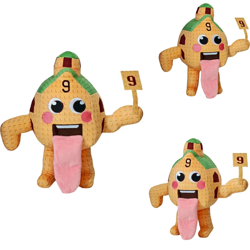 Nowa 25cm Figurka Steal A Brainrot Śliczna Pluszowa Zabawka Domowa Nr 9 Gadżety z Gry Pluszaki Wypchane Lalki Zabawki Anime Prezenty Świąteczne