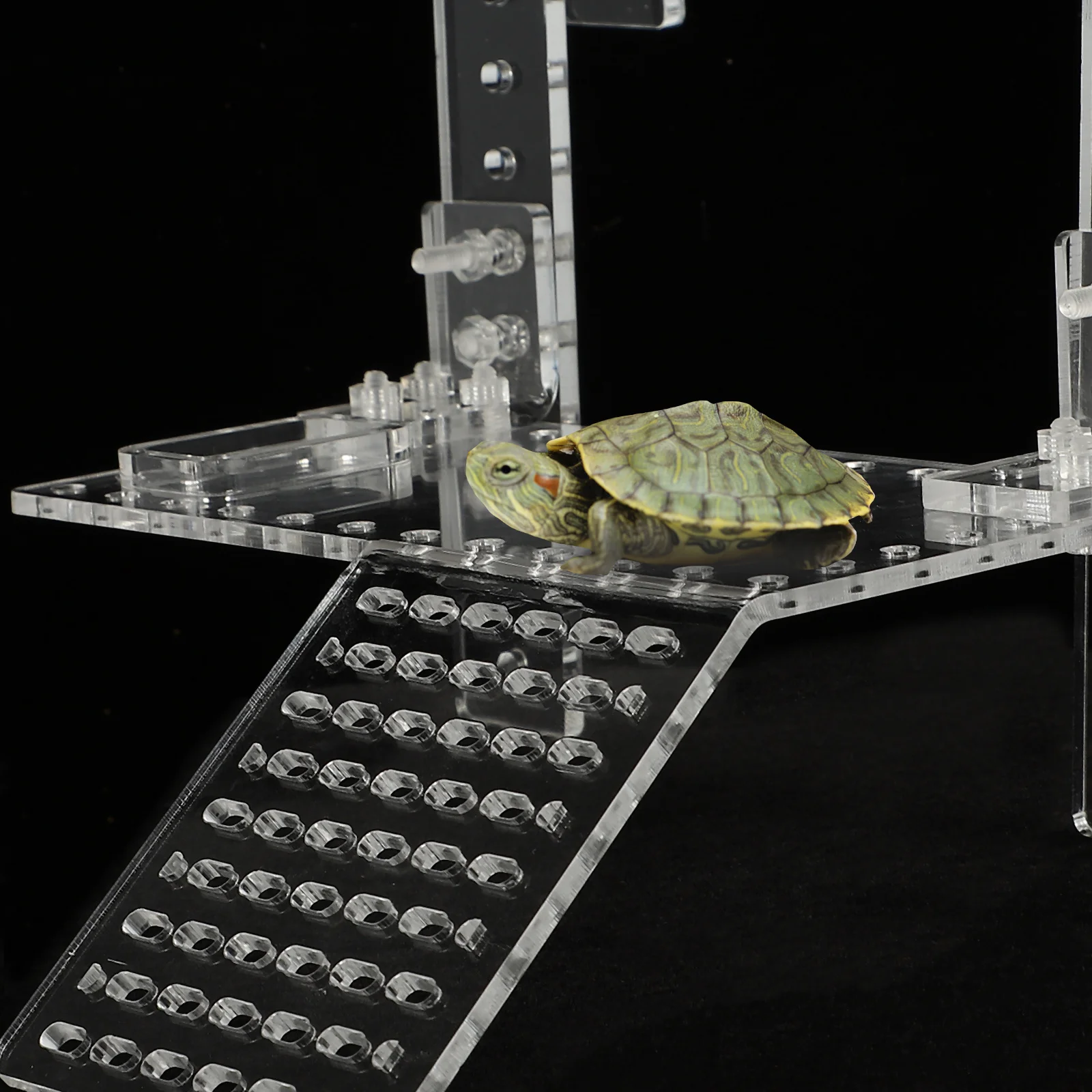 

1Pcs Floating Turtle Basking Platform Durable Hanging Design Strong Load Capacity Turtle Resting Terrace Aquarium Terrace Pet