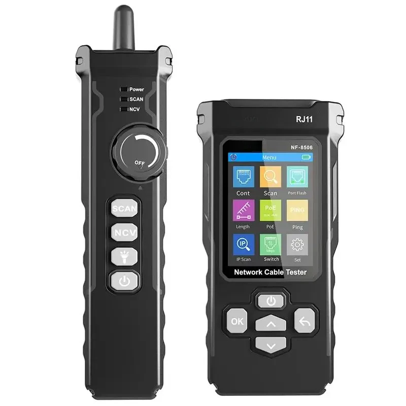 NF-8506 Network Cable Tester Supports PING test/IP scan/network port speed Multifunction Cable Tracker finding tool