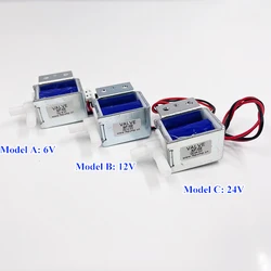 DC 6V/ 12V/ 24V Micro Mini Electric Solenoid Valve N/C Flow rate 7L/Min Normally Closed Water Air Valve Max Pressure 450 mmhg