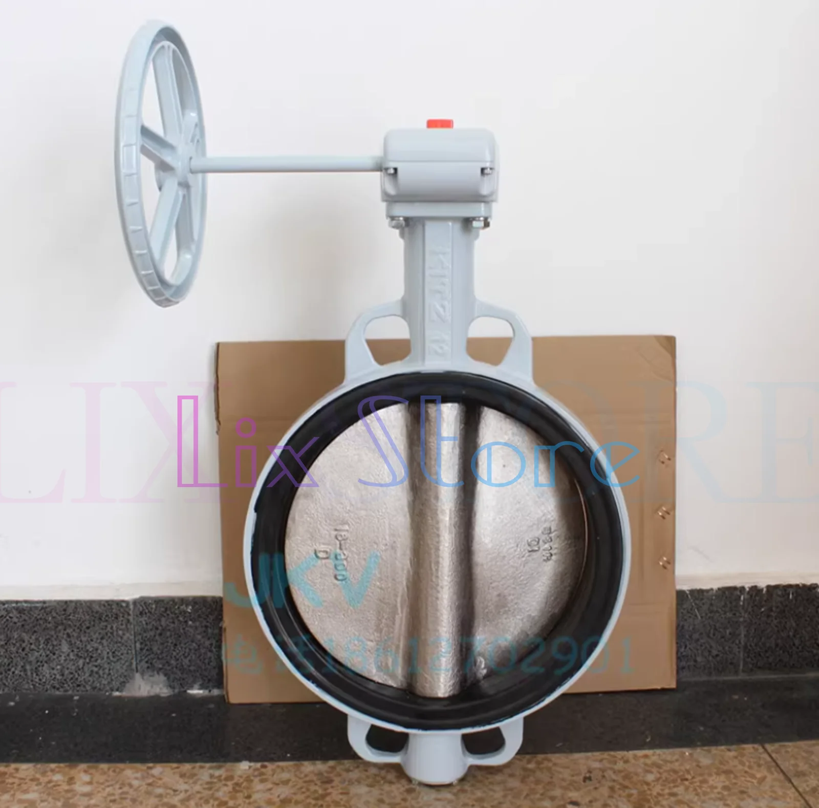 G-PN16DJ DN200 Turbo Butterfly Valve Clamping Valve