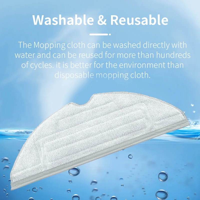 ل Roborock S7 Maxv Ultra /S7 Pro Ultra V /G10S PRO أجزاء المكنسة الكهربائية فرش جانبية رئيسية ممسحة ملابس مرشحات HEPA