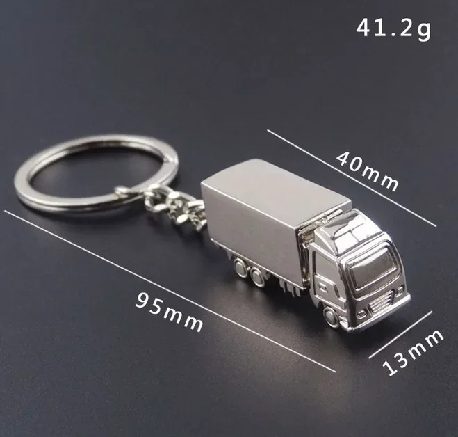 1 Pcs Truck Keychain Fashion Truck Style Keychain Car Key Chain Key Ring Plant Keychain for Best Creative Gift Lovely Keyring