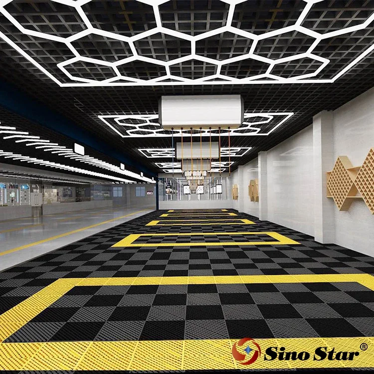 Sino Star – plafonnier led hexagonal professionnel de bonne qualité, pour maison, garage et systèmes commerciaux