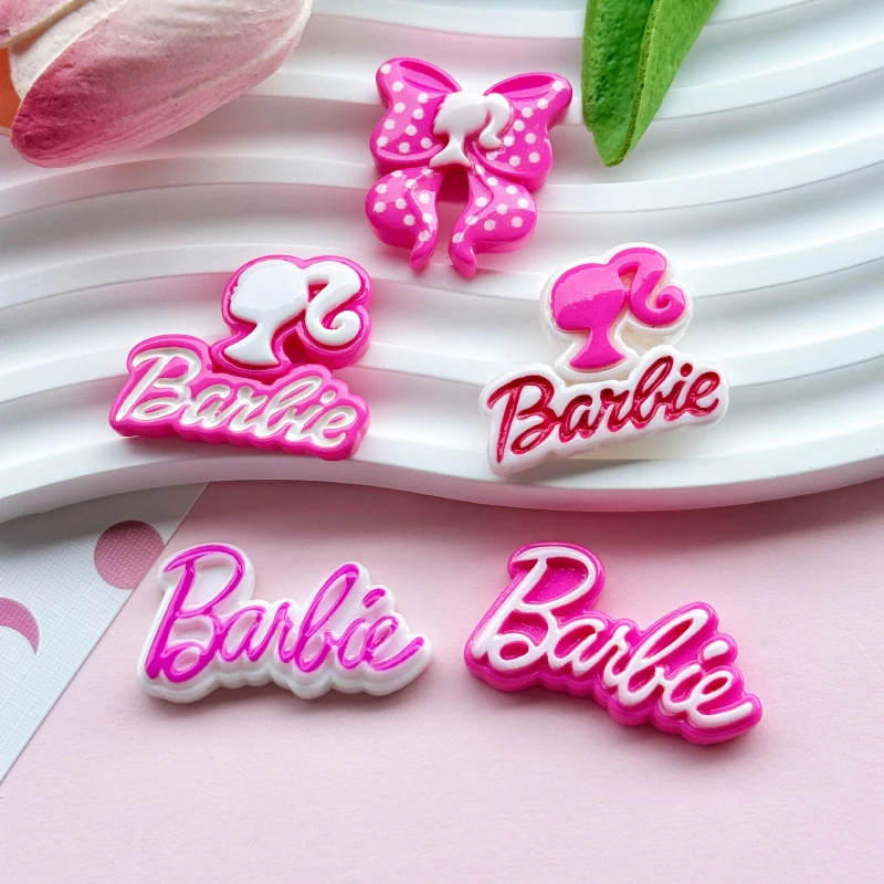 New JIBBITZ Cartoon Barbie Shoes Charms For Clogs Clogs Sandals Hole Shoes DIY Decoration Adorable Decoration Party Gift image 3