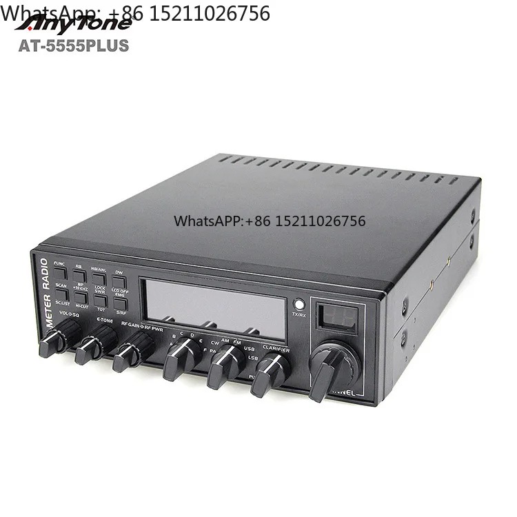 10 Meter Radio ANYTONE AT5555 PLUS 27 mhz CB Radio Transceiver Radio Cb 60 Channel for Long Range Walkie Talkie