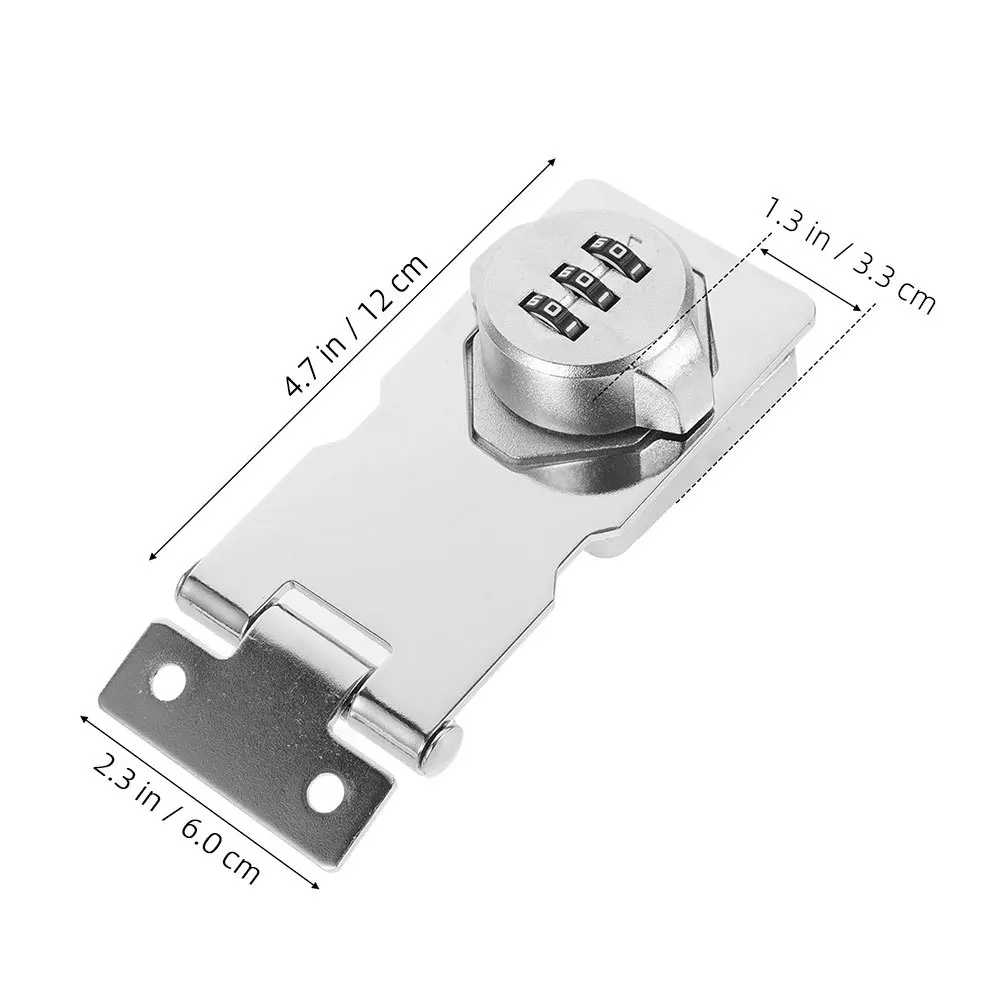 مجموعة واحدة من قفل كلمة المرور للخزانة، قفل مجمع آمن لخزائن الأدراج، خزانة عرض صندوق البريد، جهاز مضاد للسرقة