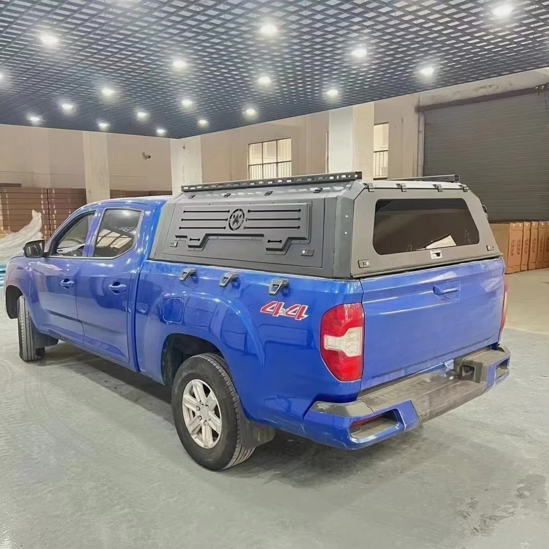 Heavy Duty Truck Bed Topper for Popular Pickup Models, Waterproof Pickup Canopy with Rear Window and Secure Lock