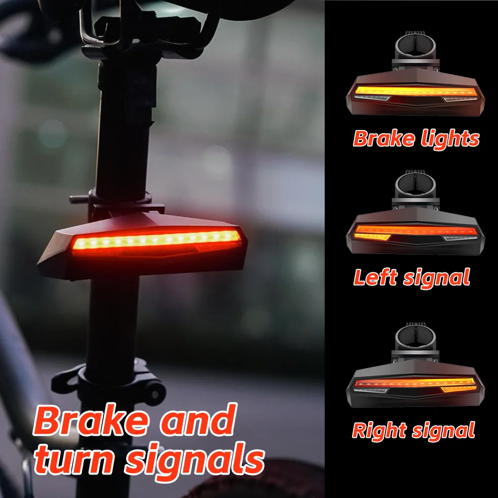 Omni nuovo arrivo fanale posteriore intelligente interfaccia USB ricarica luce frontale per bici