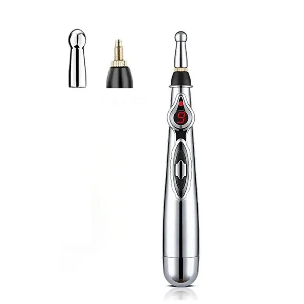 

2/3/5 Heads Electronic Acupuncture Pen Safe Acupuncture Electric Massage Pen Meridian Energy 9th Gear Meridian Pen Arm