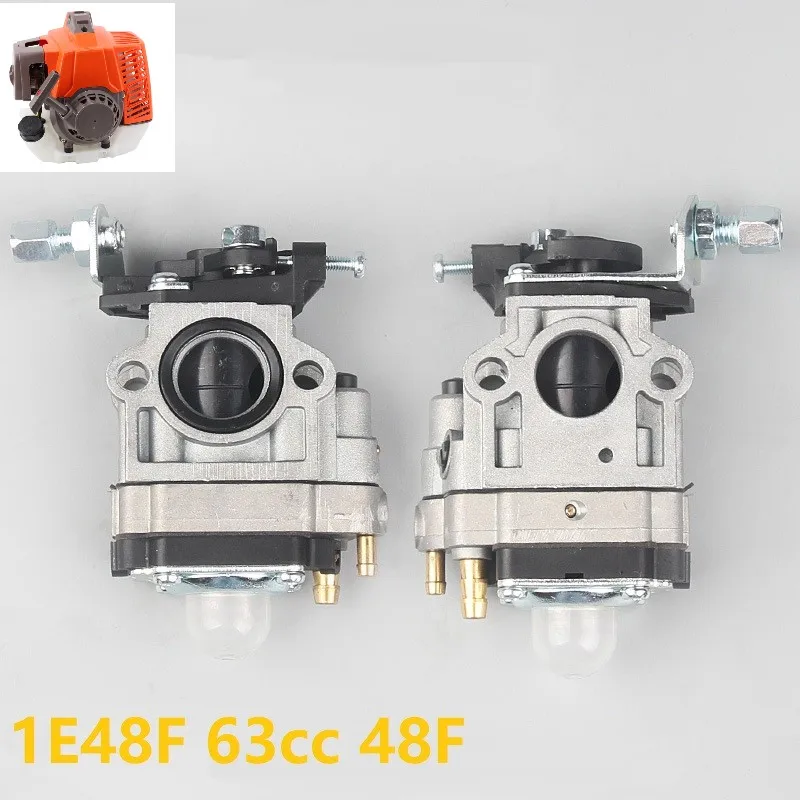 Heavy Duty Carburetor Carb Universal Fit 1E48F 48F 63CC 6300 2 Stroke Engine TZ631E TZ632E 3WT-300 3WT-300S CG63 BG63 TZ630