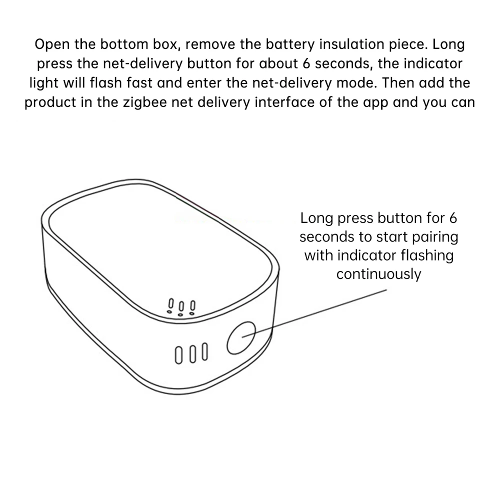 Smart Temperature and Humidity Sensor High Precision Temperature and Humidity Monitoring Instrument For Tuya Zigbee