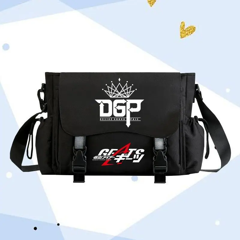 

33Cm Kamen Rider GEATS Extreme Fox BUILD Shoulder Bag Taili Ba Niu Torch Eye Student Crossbody Backpack