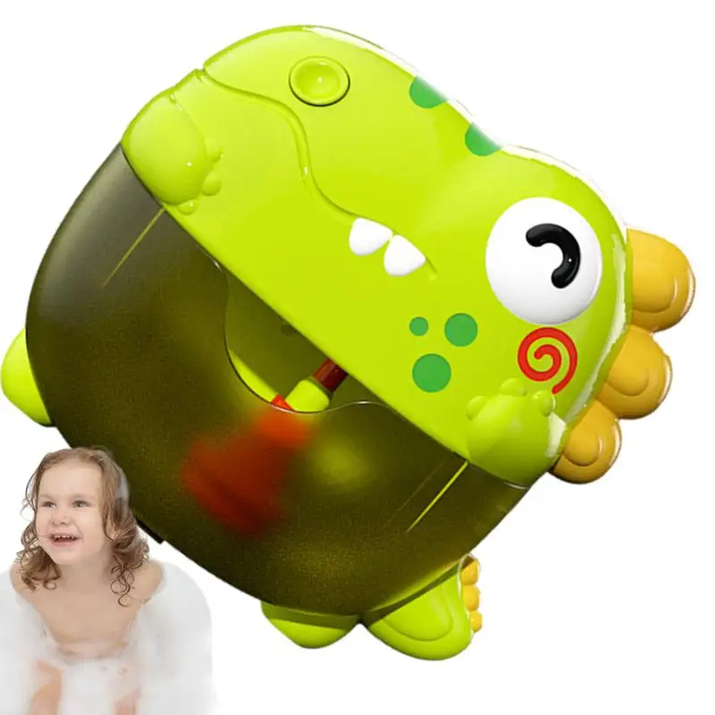 Bubble Machine For Kids Bath Bubble Machine With Lights And Sounds Bubble Bath Toy Kids Bath Toys Soft And Flexible For Children