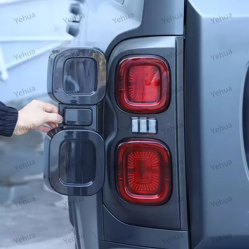 

Для Haval H9 2024-2025: Защитная накладка на задний фонарь, тонированный черный корпус, аксессуары для модификации