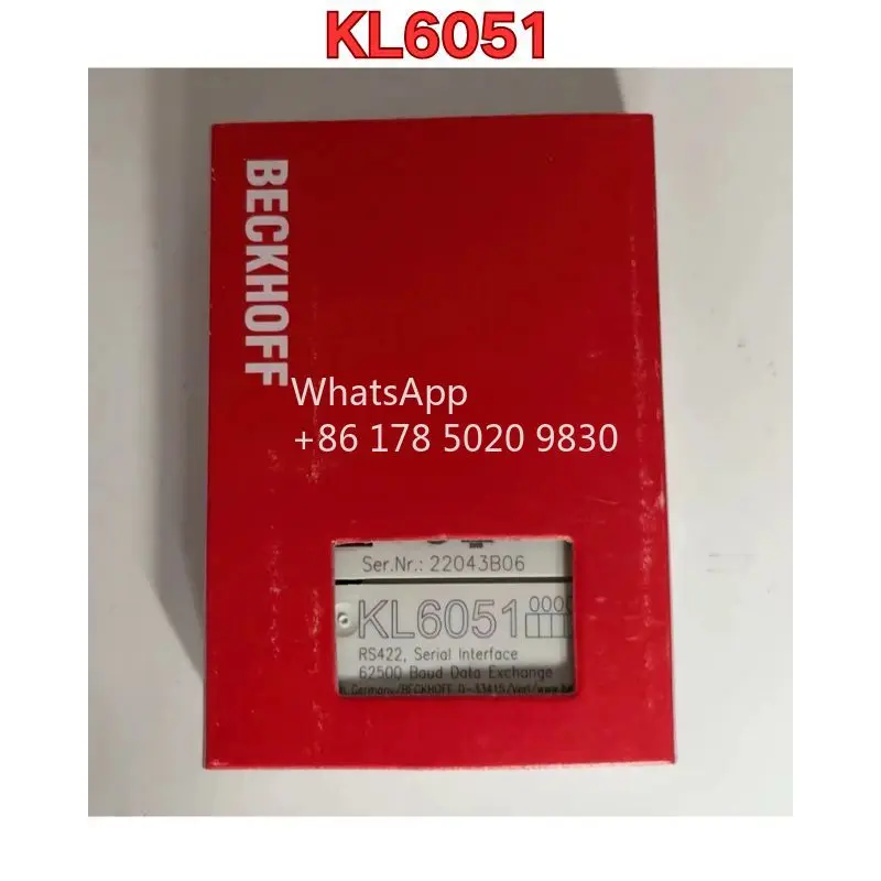 Neues Beckhoff-Modul KL6051