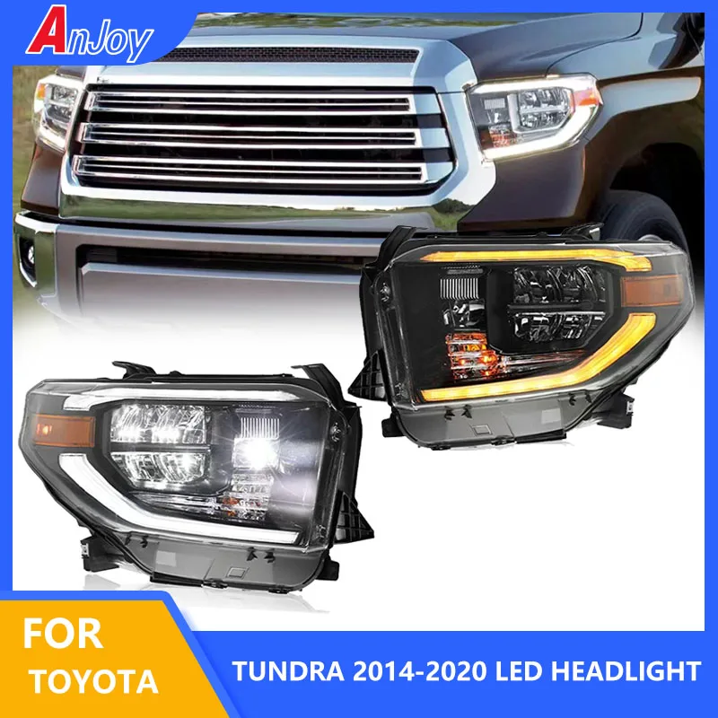 

Светодиодные фары для Toyota Tundra 2014-2020: противотуманные фары, ДХО, стоп-сигналы, указатели поворота, установка Plug and Play