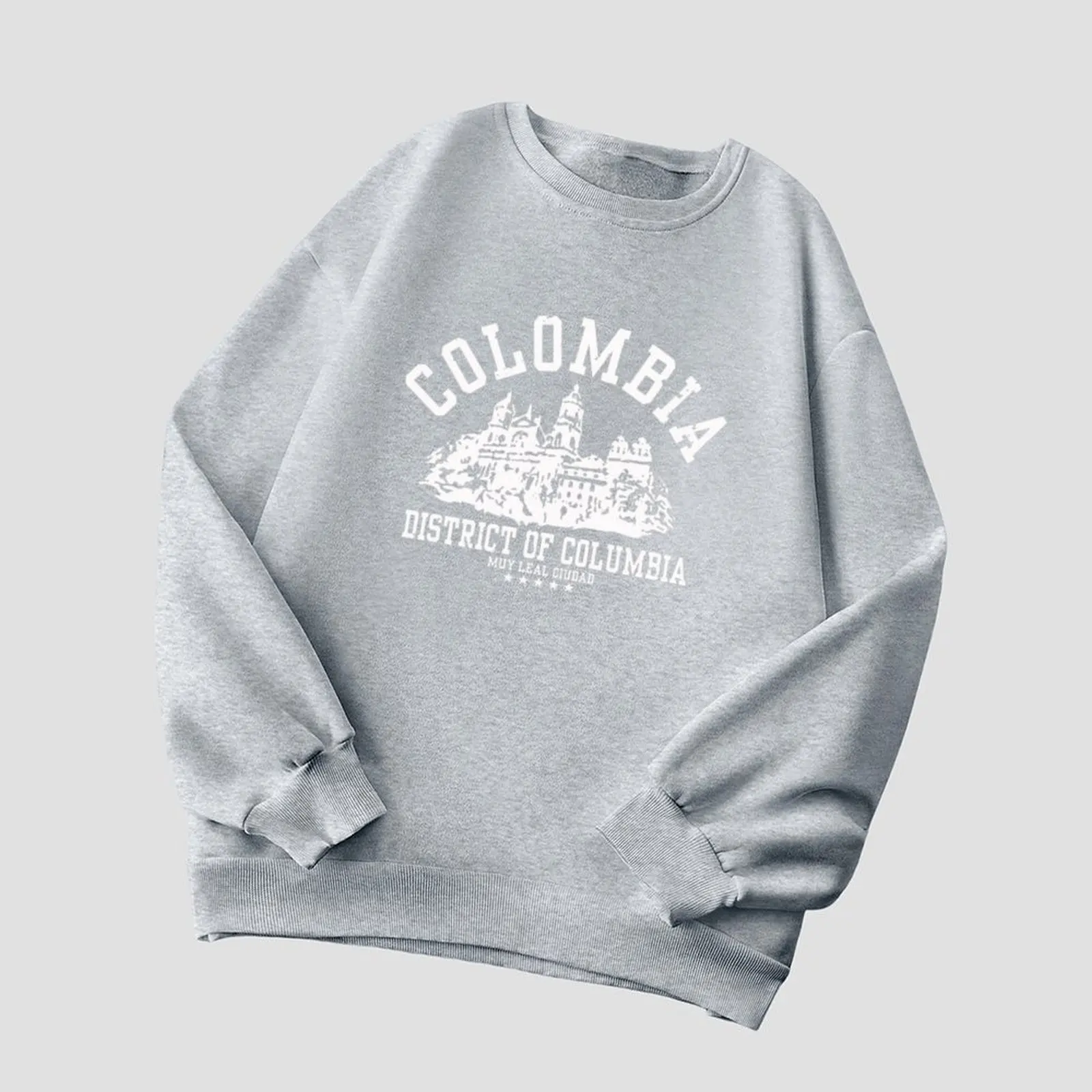 بلوفر برقبة دائرية سترة مخملية للارتداء اليومي سترة نسائية للخريف والشتاء برقبة دائرية وأكمام طويلة من البوليستر