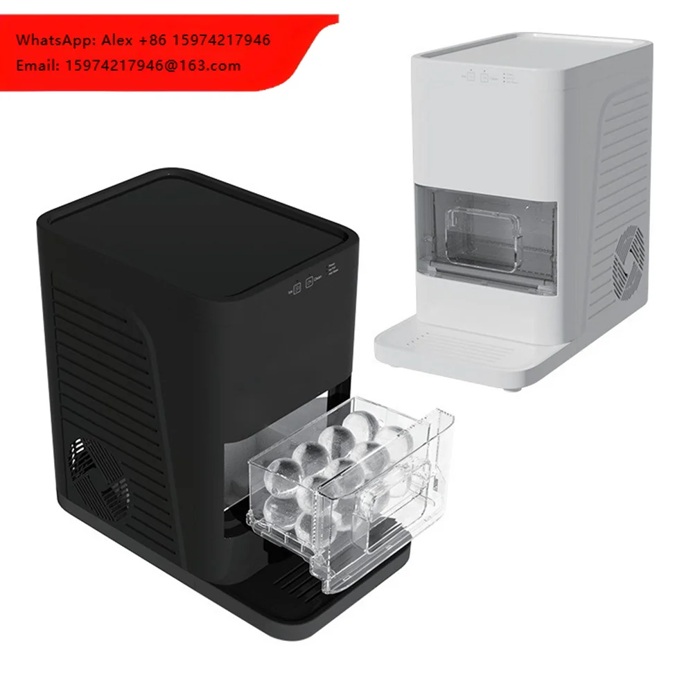 Portable Ice Maker Machine Smart Electric Auto Bullet Ball Ice Small Home Hotel Ice Making Machine