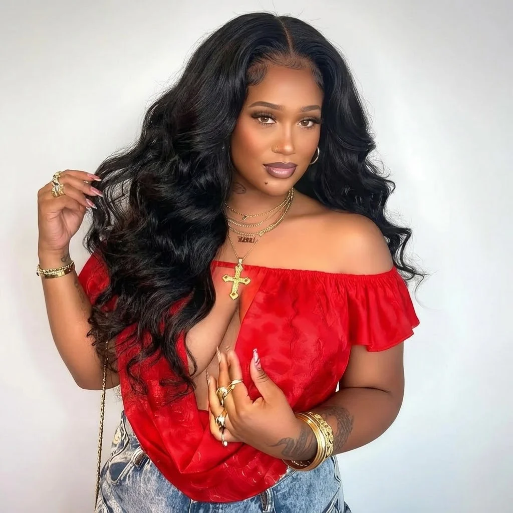 Body Wave Half Wig Human Hair 200% Density 3In1 Wear and Go Machine Wigs Human Hair Seamless Half Wigs Human Hair Flip Over Wig Drawstring Headband Wig Human Hair Beginner Friendly 18 Inch，