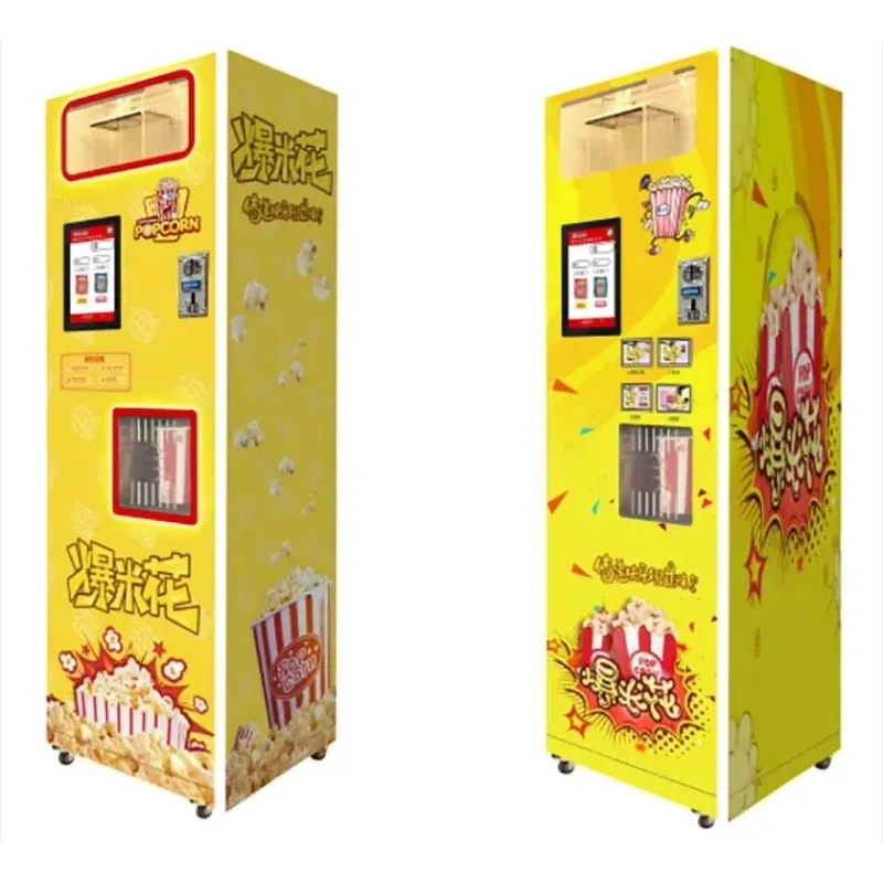 Customized Korean Portable Popcorn Machine Price Caramel Popcorn Coating Machine