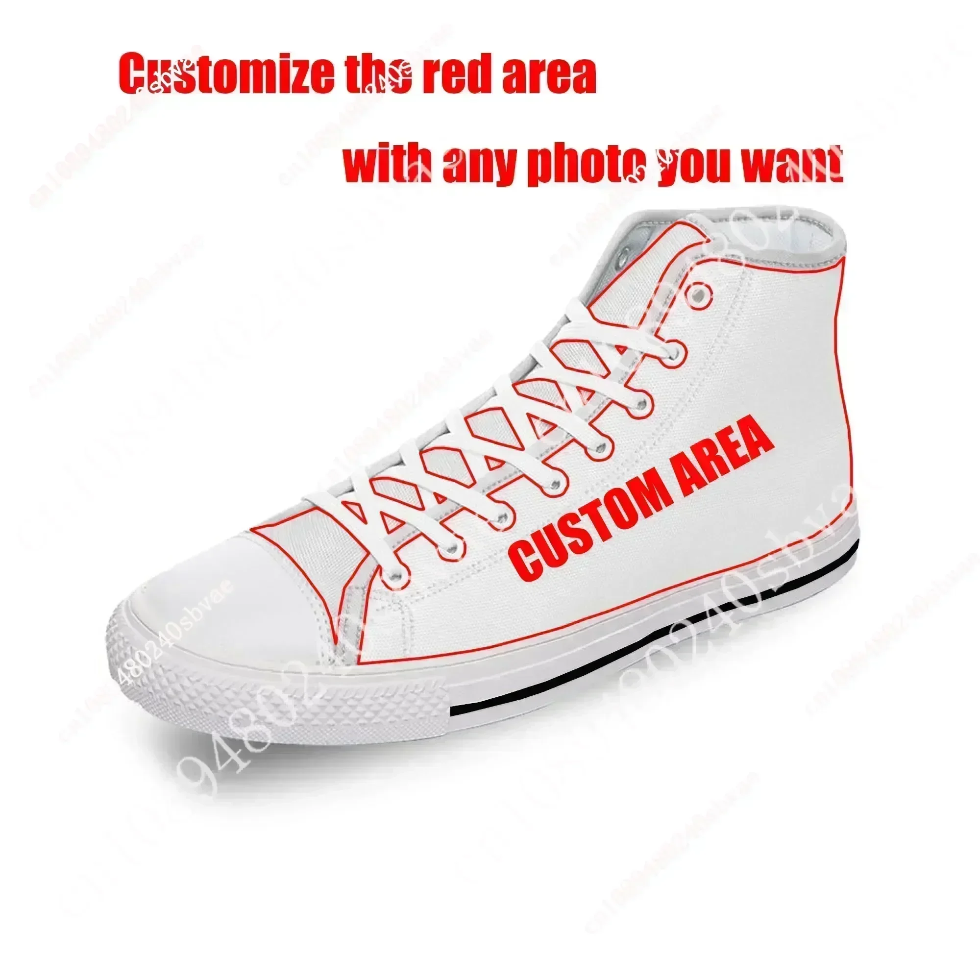 Anna Shcherbakova Egor Goncharov Анна Щербакова Егор Гончаров Figure Skating High Top Mens Womens Canvas Custom Made Shoe