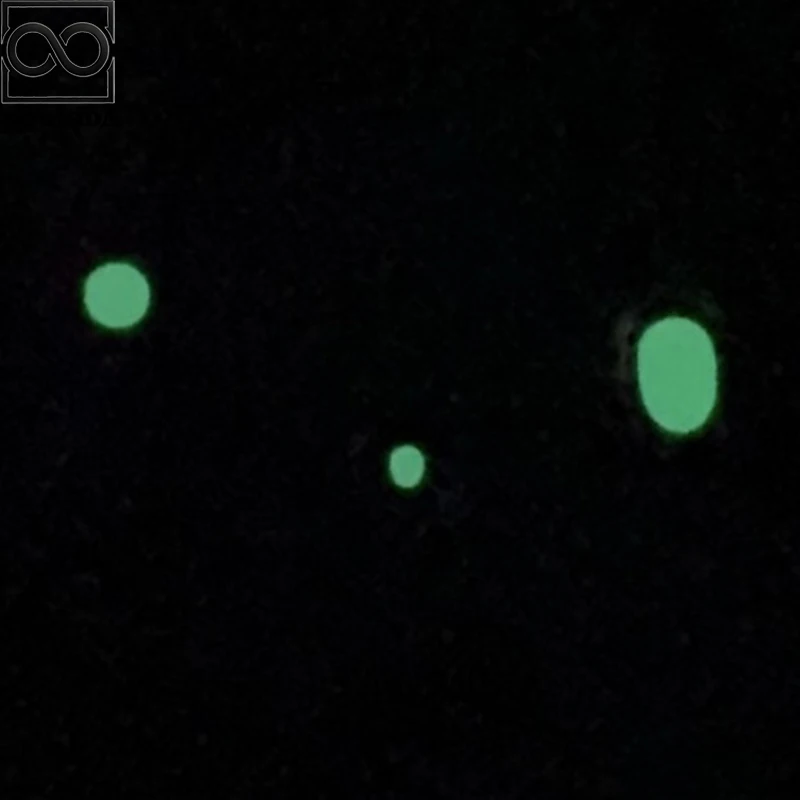 NOOKIDA Green Luminous 3 Needles White/Black Fishbone Watch Hands Watch Hands Fit NH36 NH35 Movement Men Mechanic Watch Part