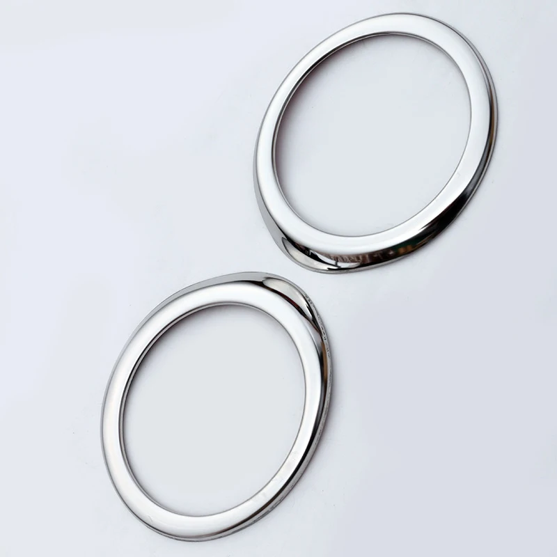 for Toyota Raize A200A/210A Stainless Steel Car Front Fog Lamp Cover Protectors Trim Turn Signal Ring Frame Accessories