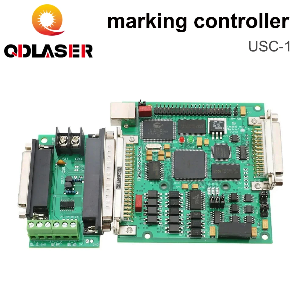 

QDLASER German Samlight USC-1 Control Card CO2 Laser Marking Card Suitable for Fiber Semiconductor CO2 End Pump Laser